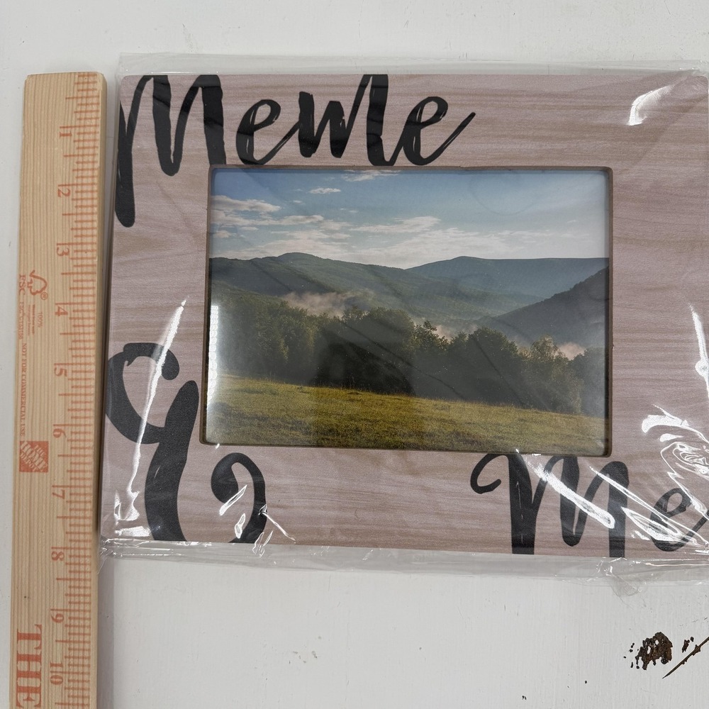 Meme & Me Picture Frame‎ 4x6 Photo Free Standing Decor Grandma - Picture 5 of 8